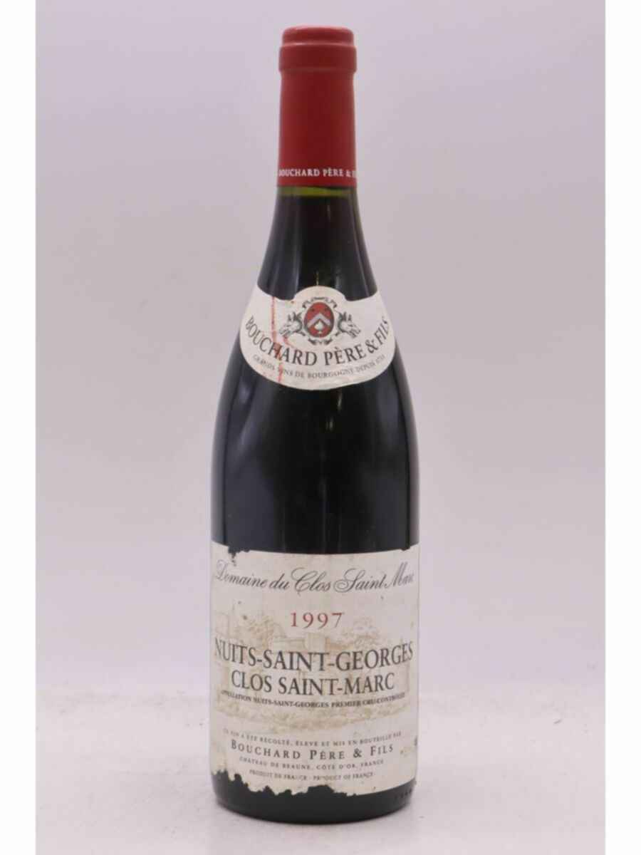 Bouchard P&f Nuits St Georges Clos Saint Marc 1er Cru 1997