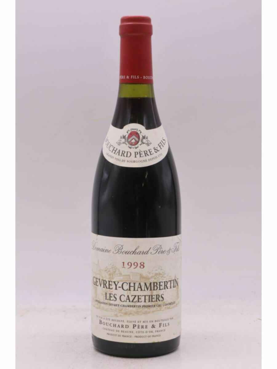 Bouchard Pere Et Fils Gevrey Chambertin Les Cazetiers 1er Cru 1998