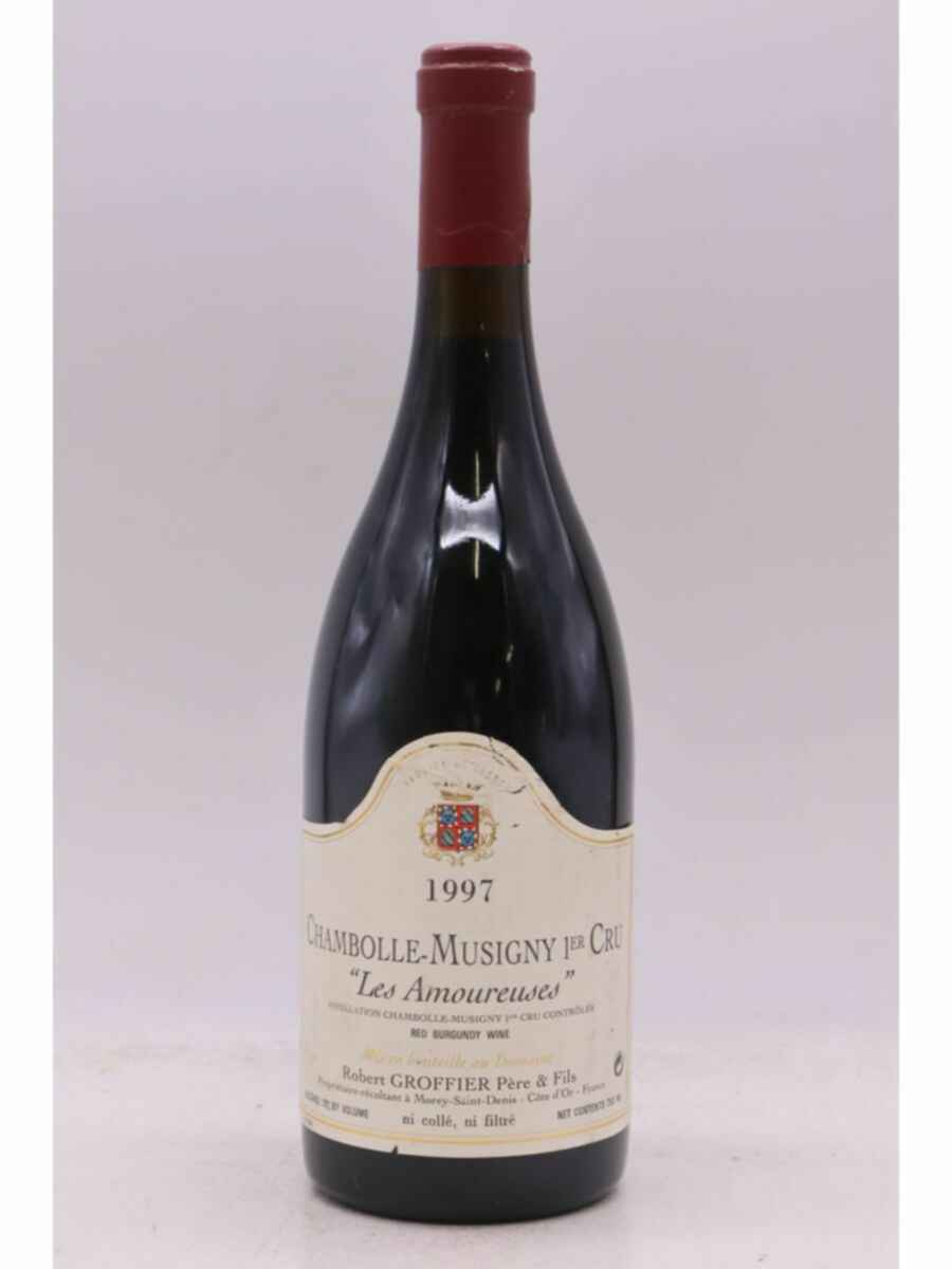 Robert Groffier Chambolle Musigny Les Amoureuses 1er Cru 1997