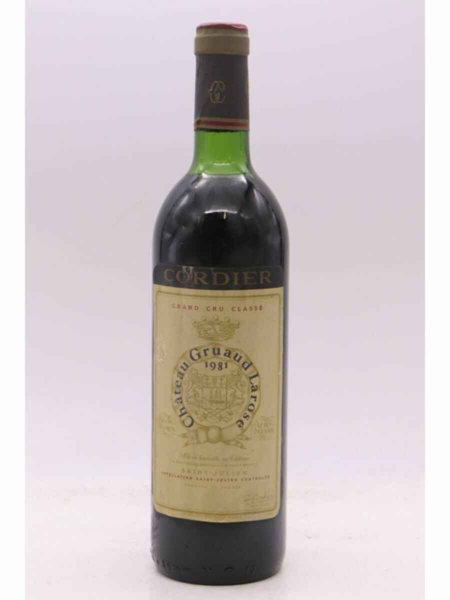 Chateau Gruaud Larose 1981