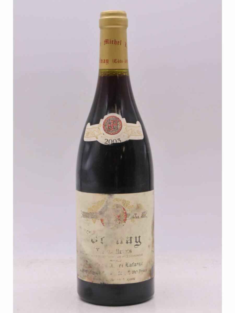 Michel Lafarge Volnay Les Caillerets 1er Cru 2003