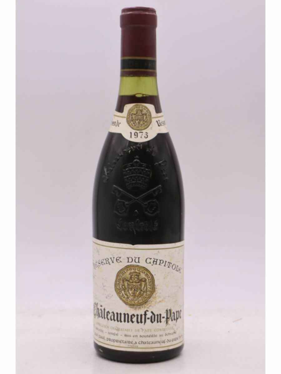 Jean Paul Chateauneuf Du Pape Reserve Du Capitole 1975