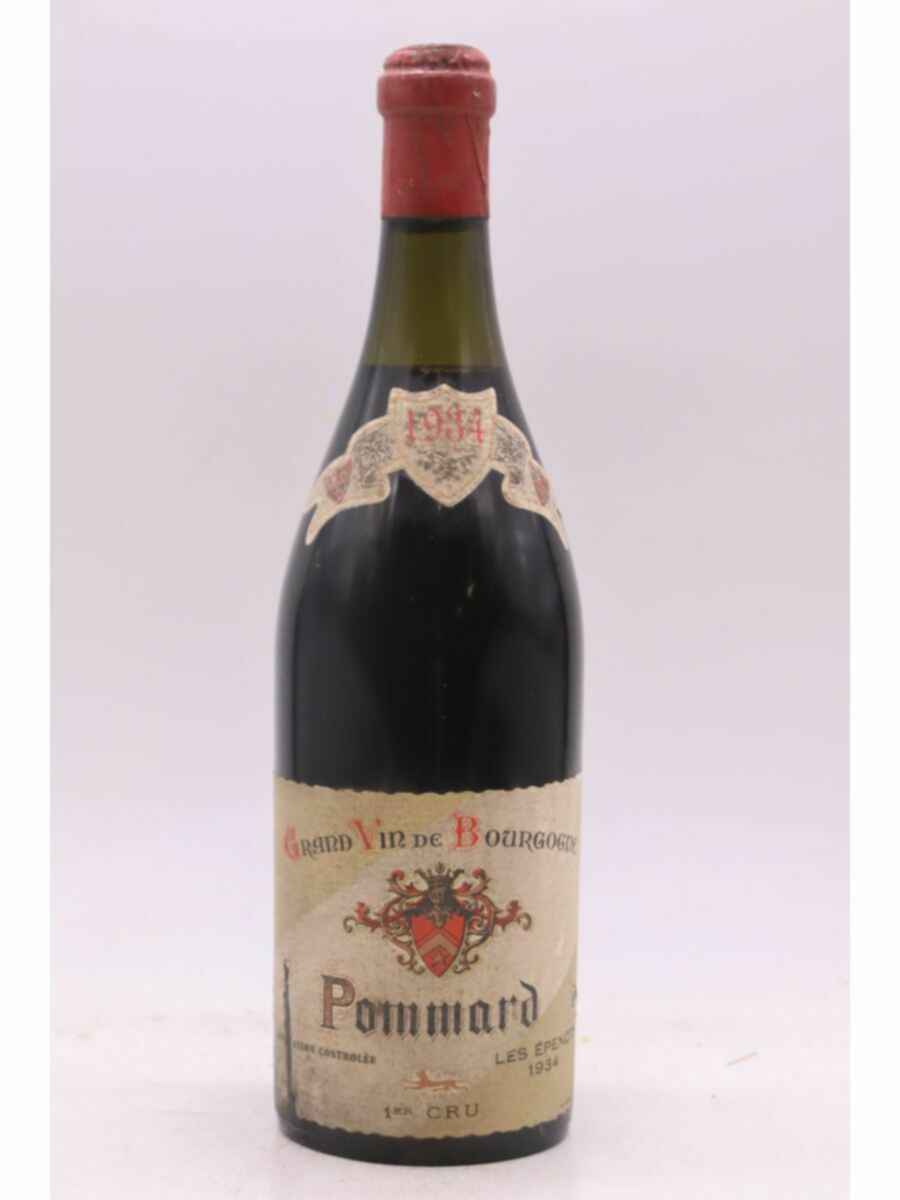 Nolasque Pommard Les Epenots 1er Cru 1934