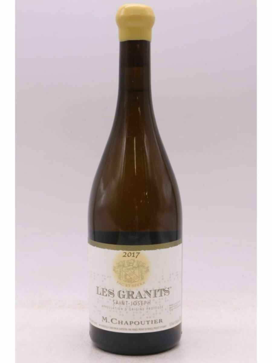 M.chapoutier Saint Joseph Les Granits  Blanc 2017