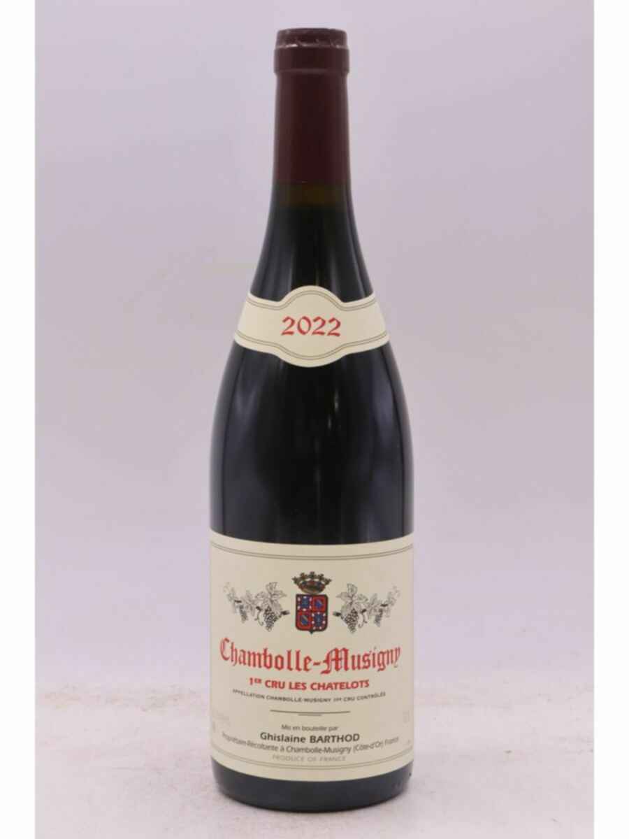 Ghislaine Barthod Chambolle Musigny Les Chatelots 1er Cru 2022