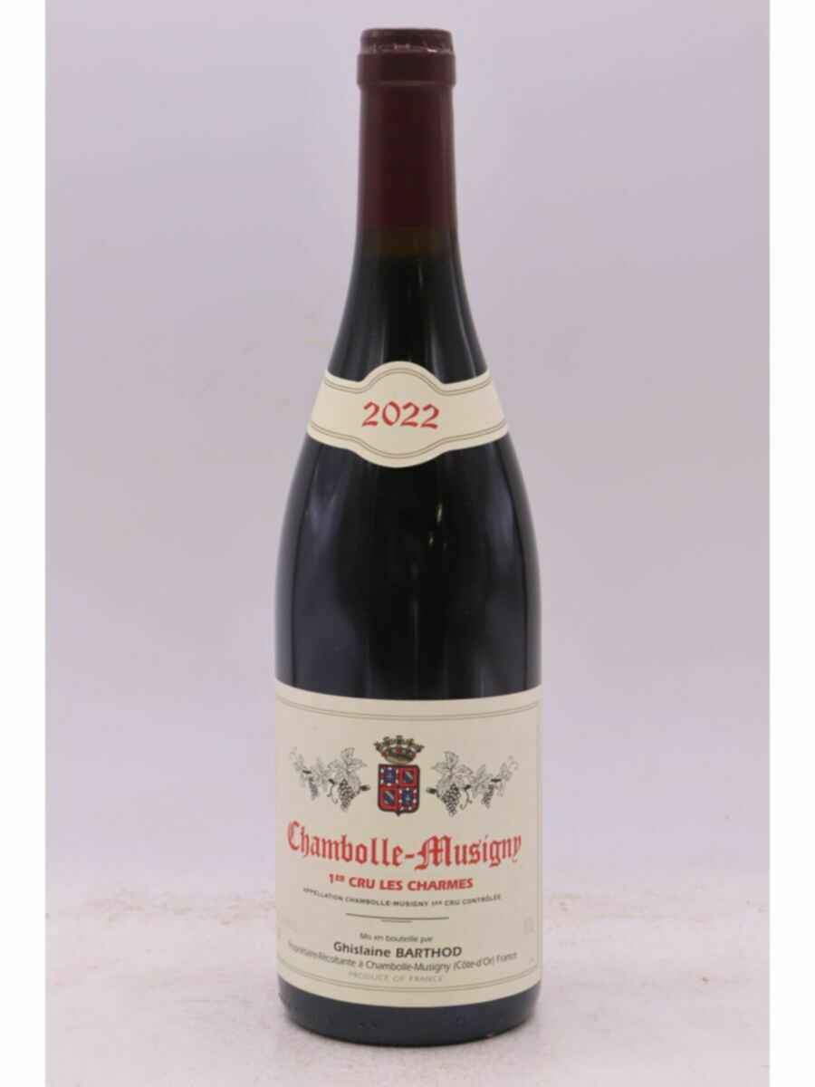 Ghislaine Barthod Chambolle Musigny  Les Charmes 1er Cru 2022