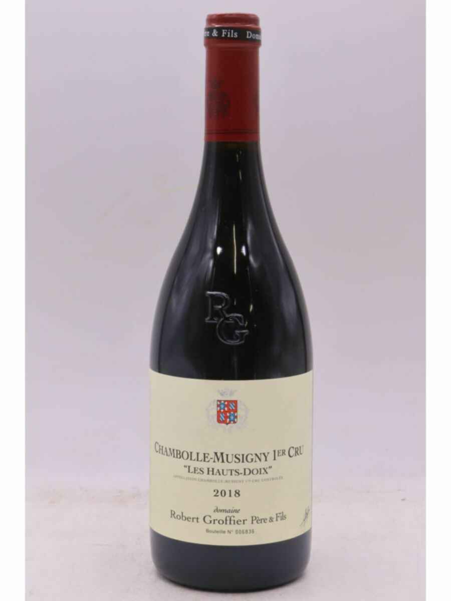 Robert Groffier Chambolle Musigny Hauts Doix 1er Cru 2018