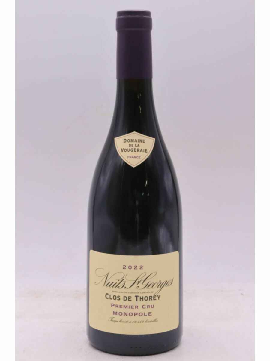 De La Vougeraie Nuits St Georges Clos De Thorey 1er Cru 2022