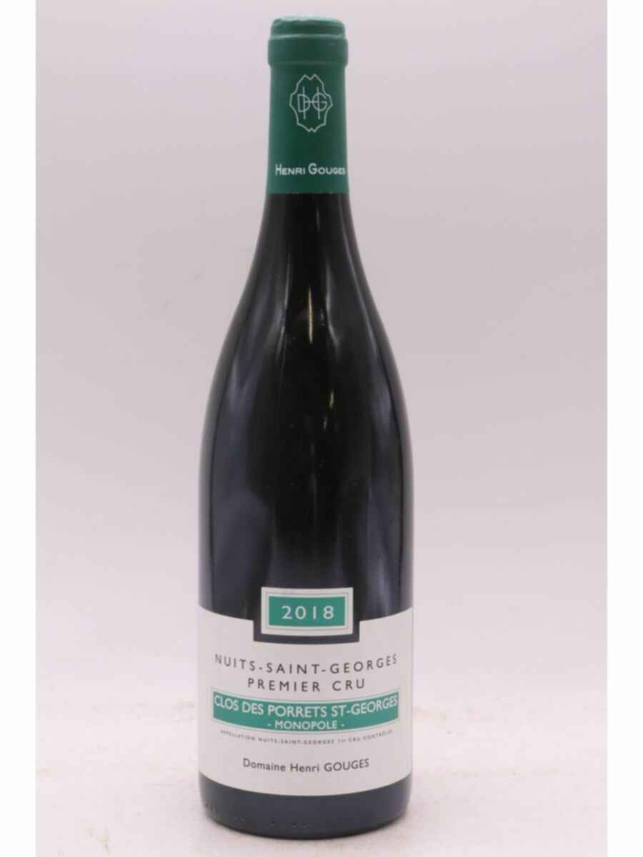 Henri Gouges Nuits Saint Georges Clos Des Porrets Saint Georges 1er Cru 2018