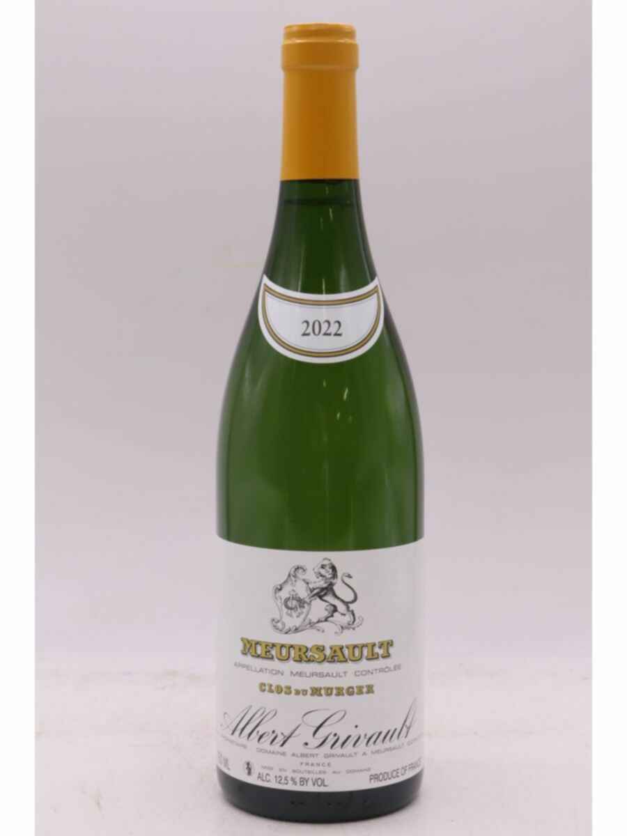Albert Grivault Meursault Clos Du Murger 2022