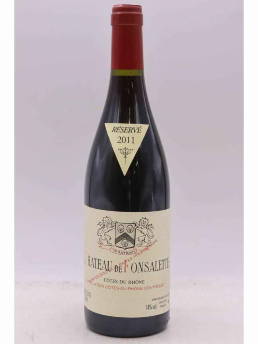 Rayas Chateau De Fonsalette Reserve 2011