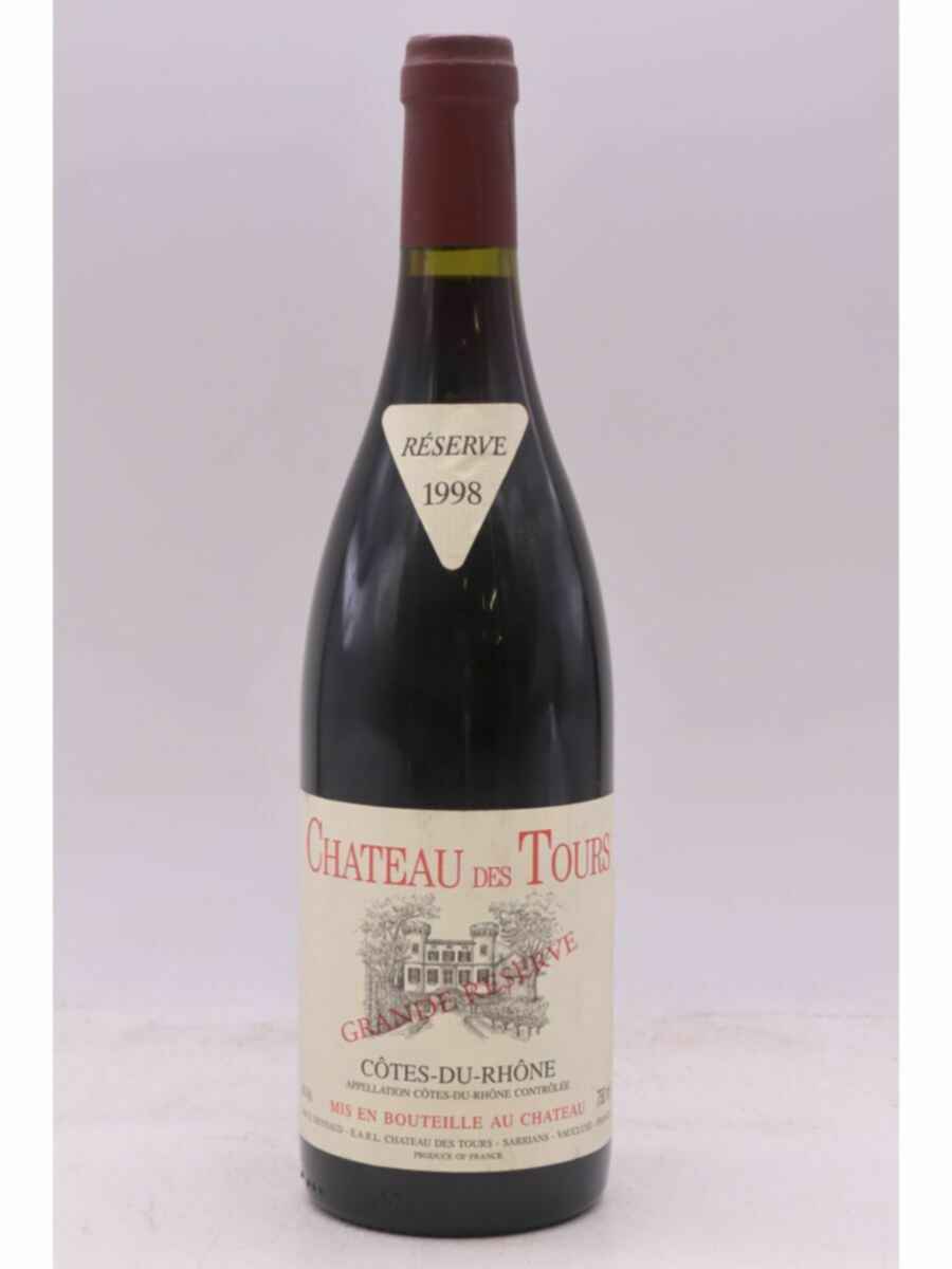 Rayas Chateau Des Tours Rouge Grande Reserve 1998