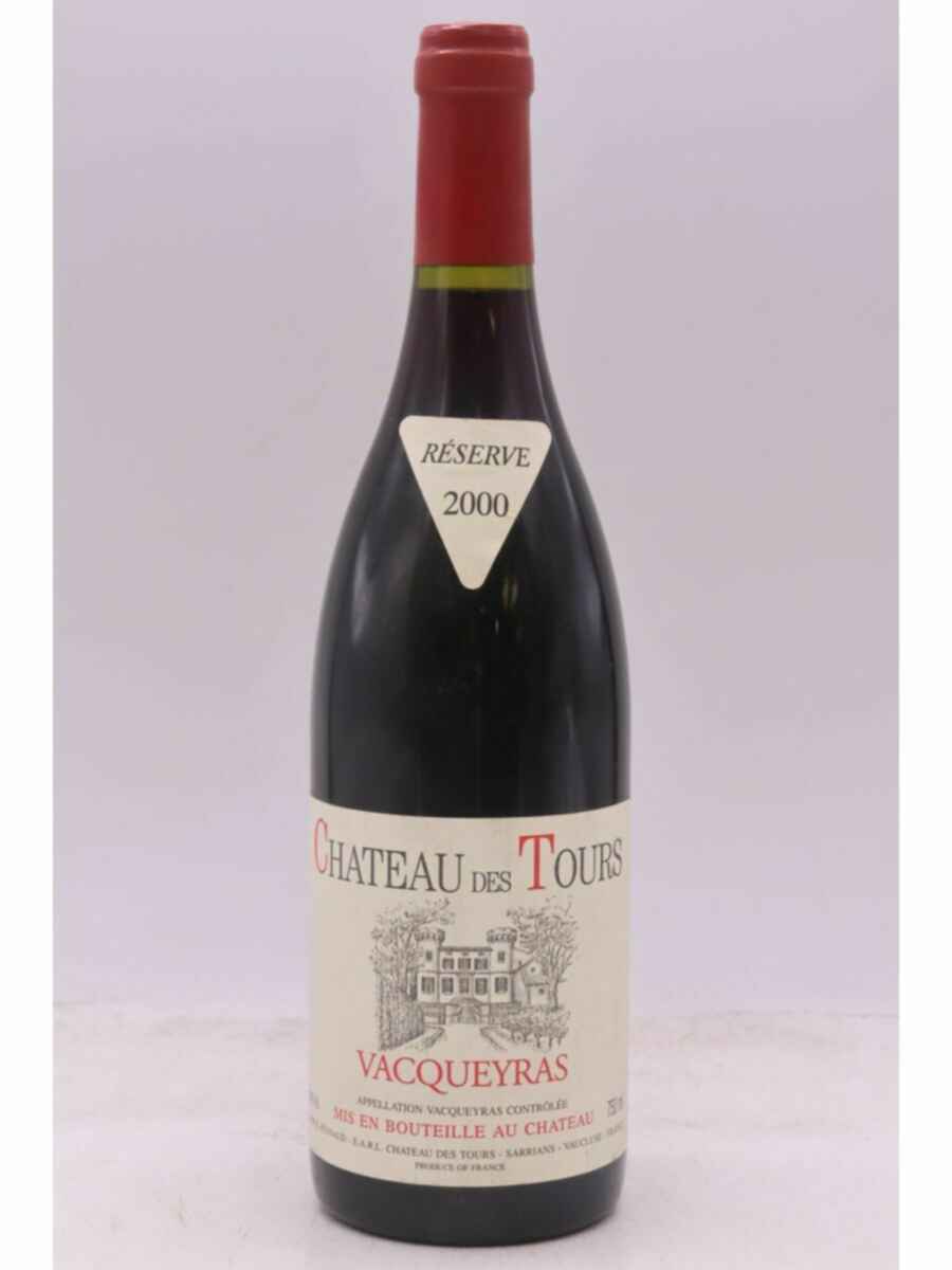 Rayas Chateau Des Tours Vacqueyras Rouge 2000