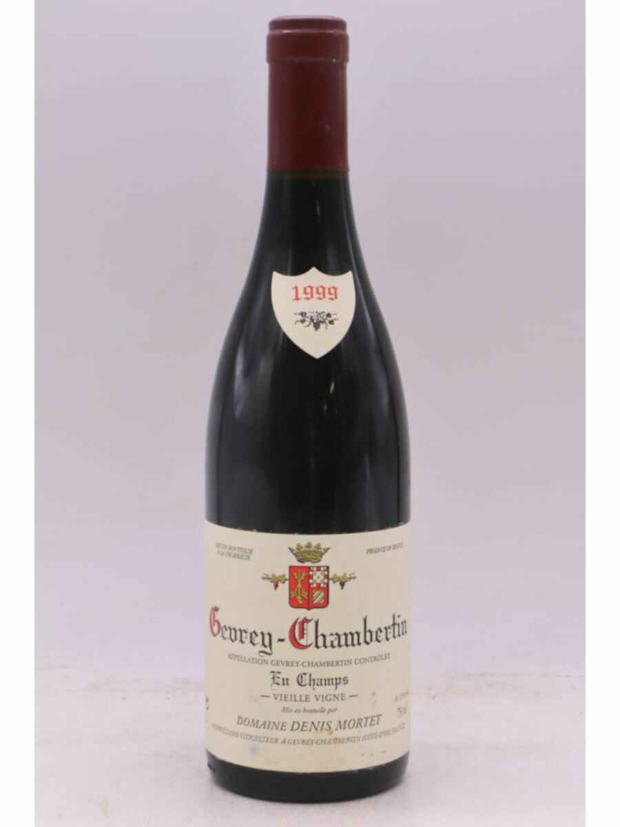 Denis Mortet Gevrey Chambertin En Champs  Vieille Vigne 1999