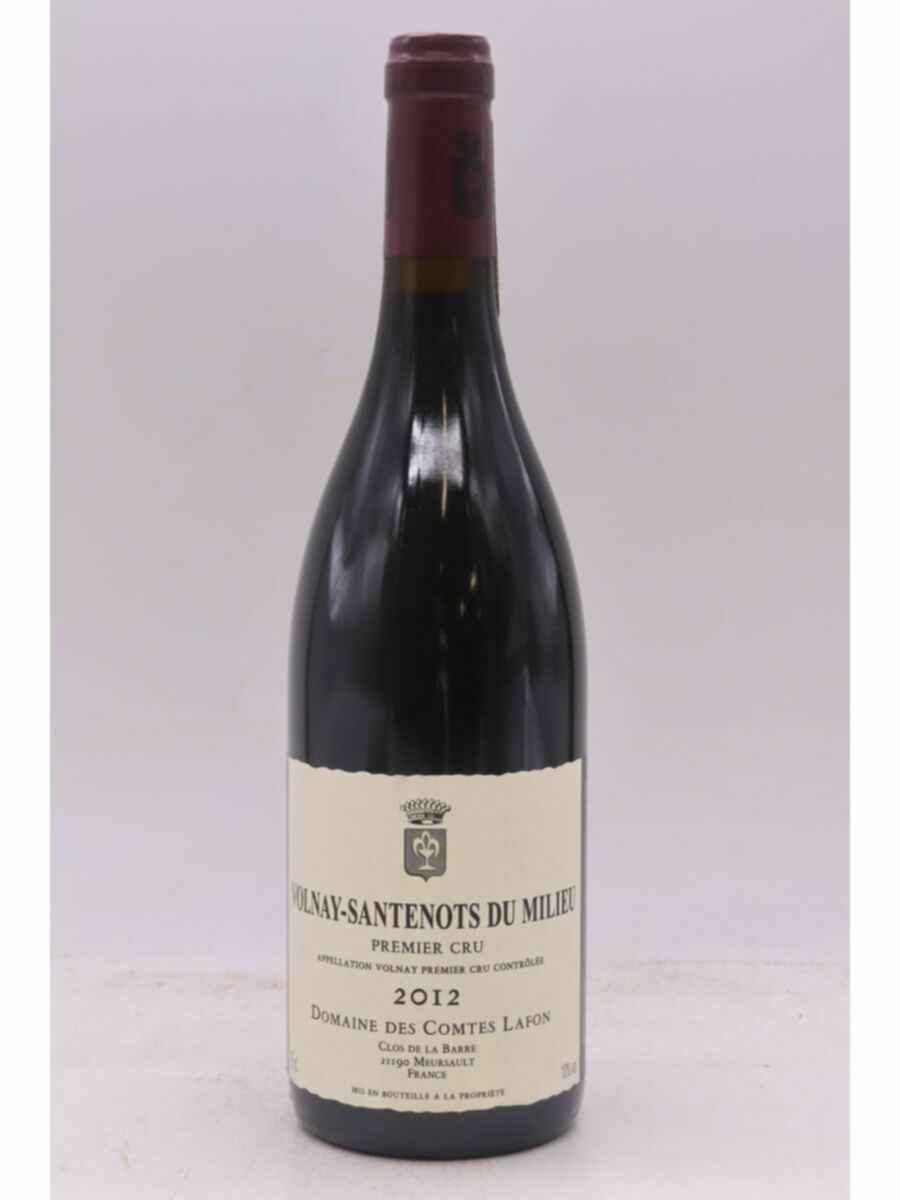 Des Comtes Lafon Volnay Santenots Du Milieu 1er Cru 2012