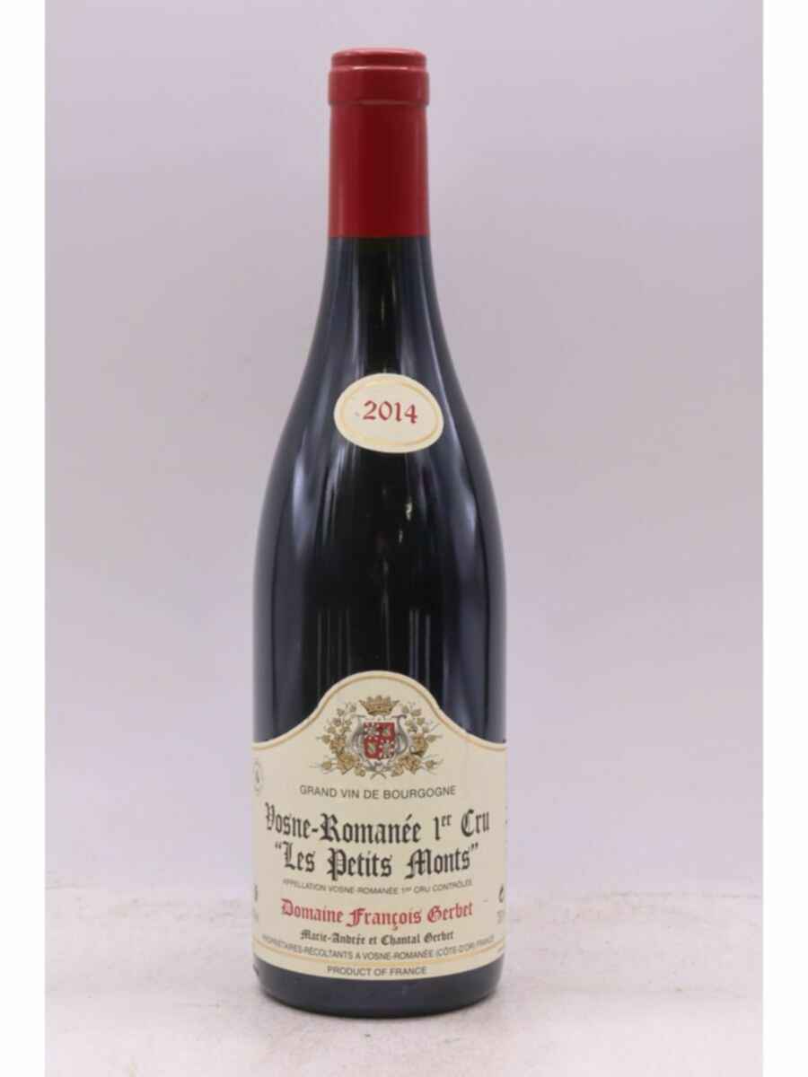 François Gerbet Vosne Romanee Les Petits Monts 1er Cru 2014