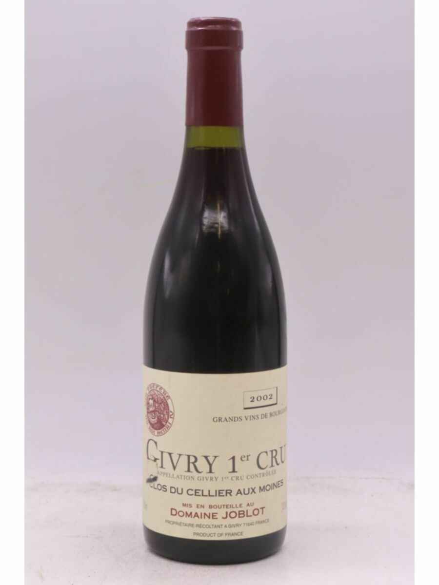 Joblot Givry Clos Du Cellier Aux Moines 1er Cru 2002