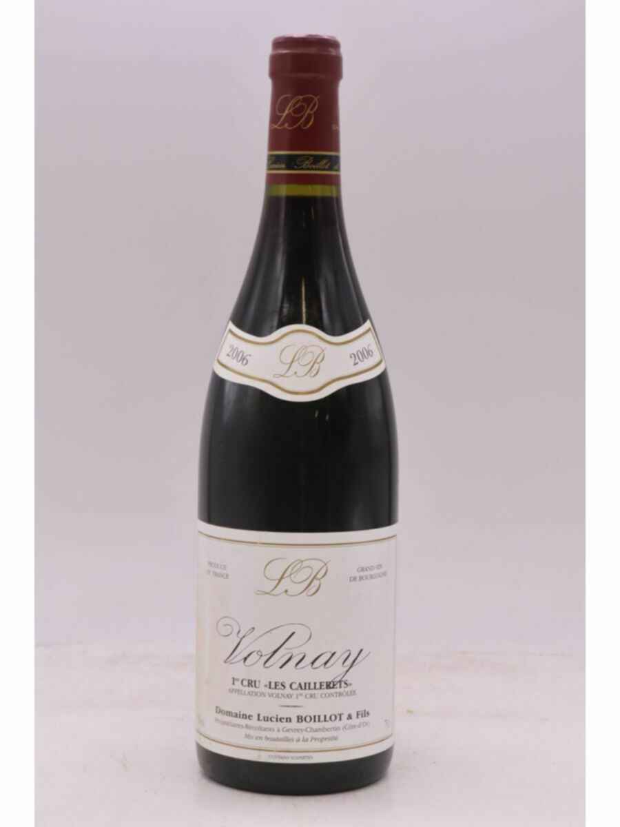 Lucien Boillot Volnay Les Caillerets 1er Cru 2006