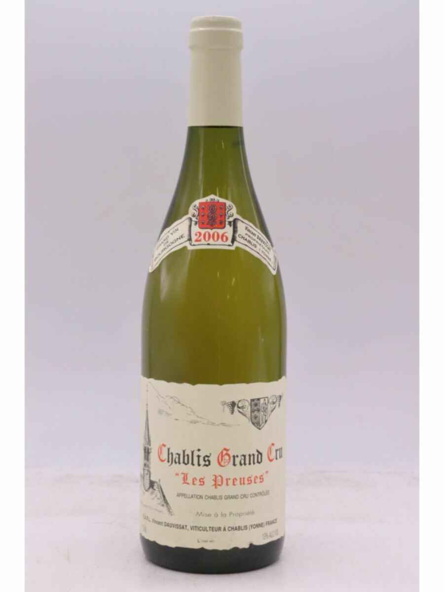 Vincent Dauvissat Chablis Les Preuses Grand Cru 2006
