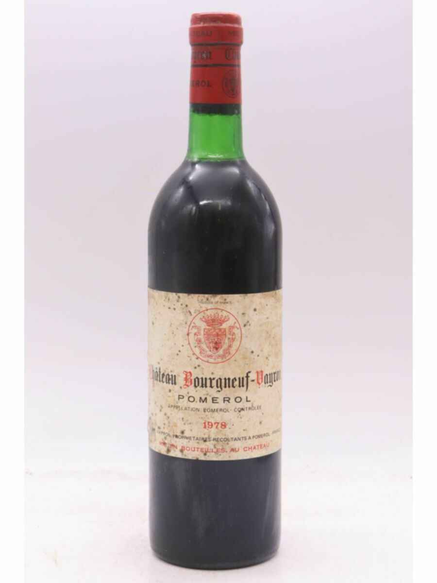 Chateau Bourgneuf Vayron 1978