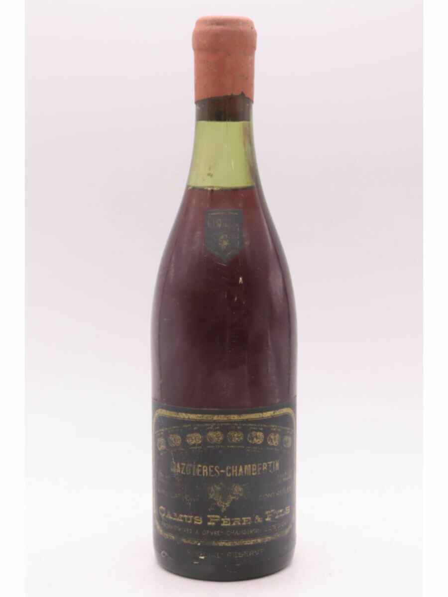 Camus Pere Et Fils Mazoyeres Chambertin Grand Cru 1971
