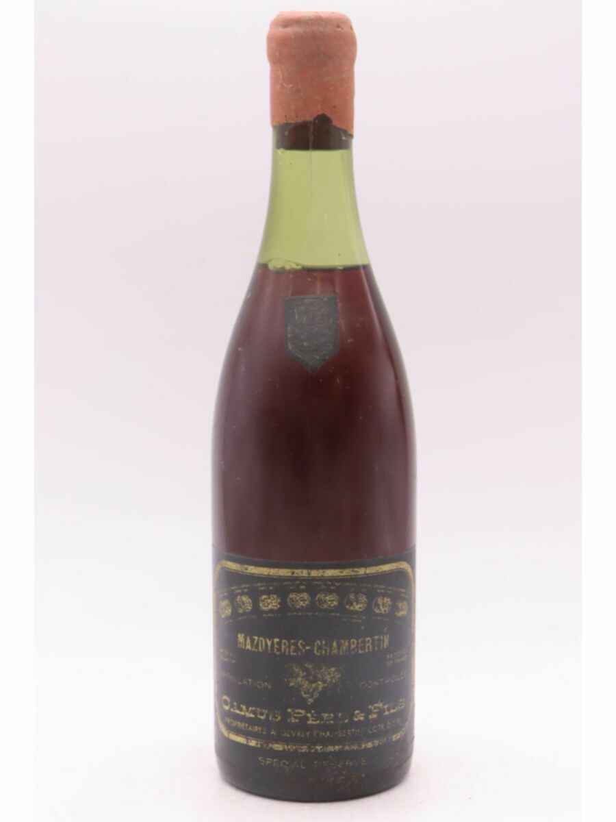 Camus Pere Et Fils Mazoyeres Chambertin Grand Cru 1971