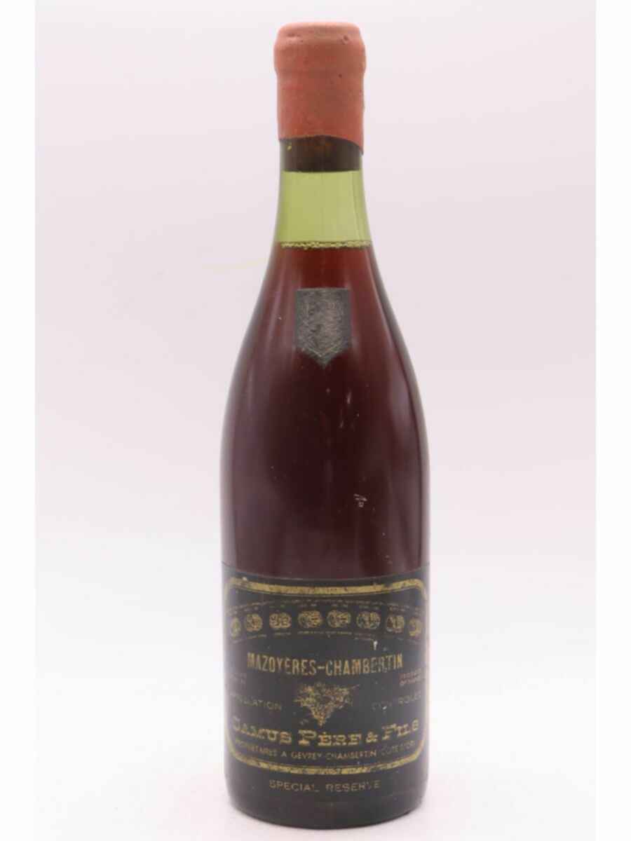 Camus Pere Et Fils Mazoyeres Chambertin Grand Cru 1971