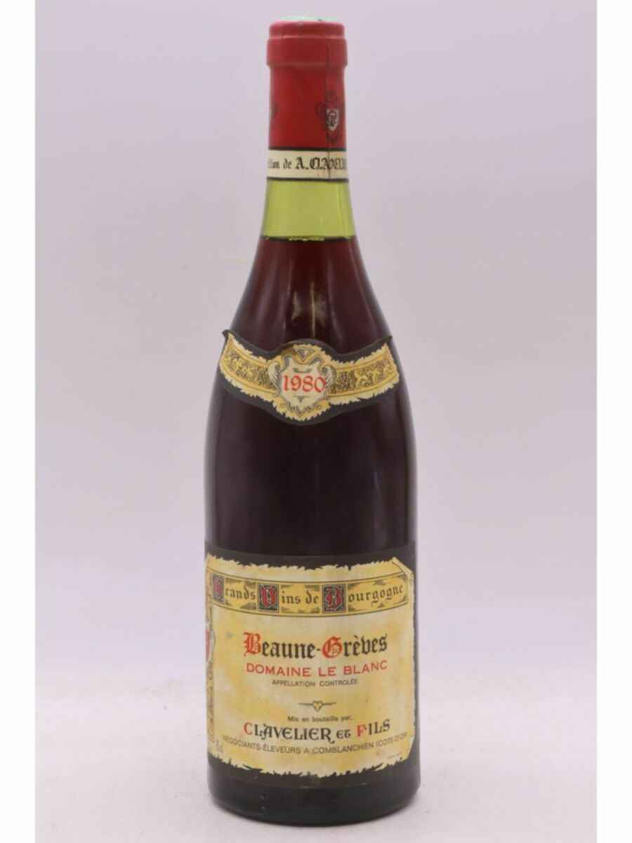 Clavelier Et Fils Beaune Greves 1er Cru 1980