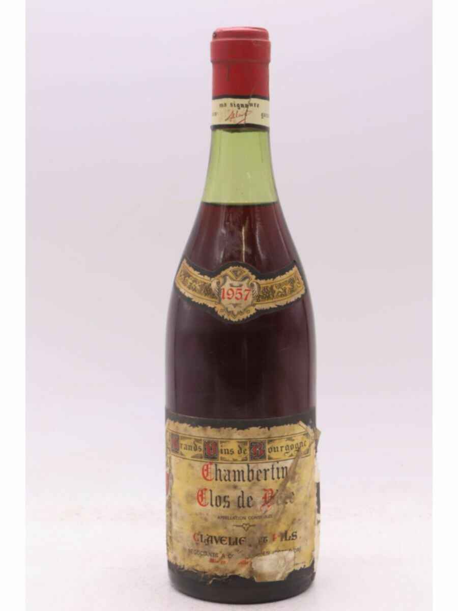 Clavelier Et Fils Chambertin Clos De Beze Grand Cru 1957