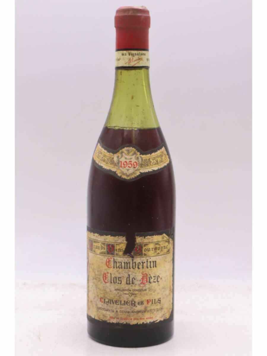 Clavelier Et Fils Chambertin Clos De Beze Grand Cru 1959
