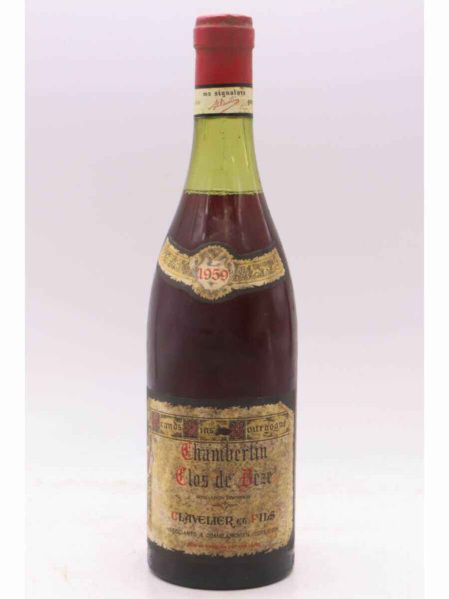 Clavelier Et Fils Chambertin Clos De Beze Grand Cru 1959
