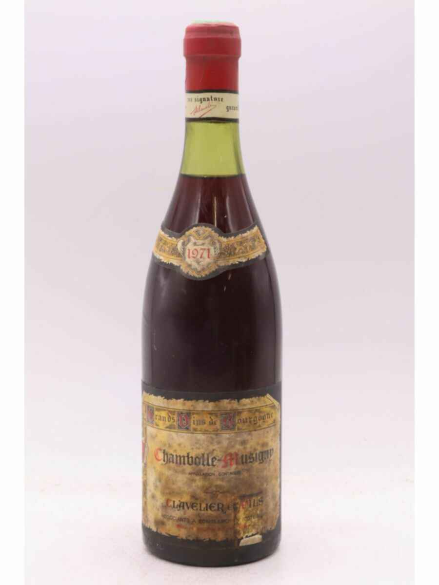 Clavelier Et Fils Chambolle Musigny 1971