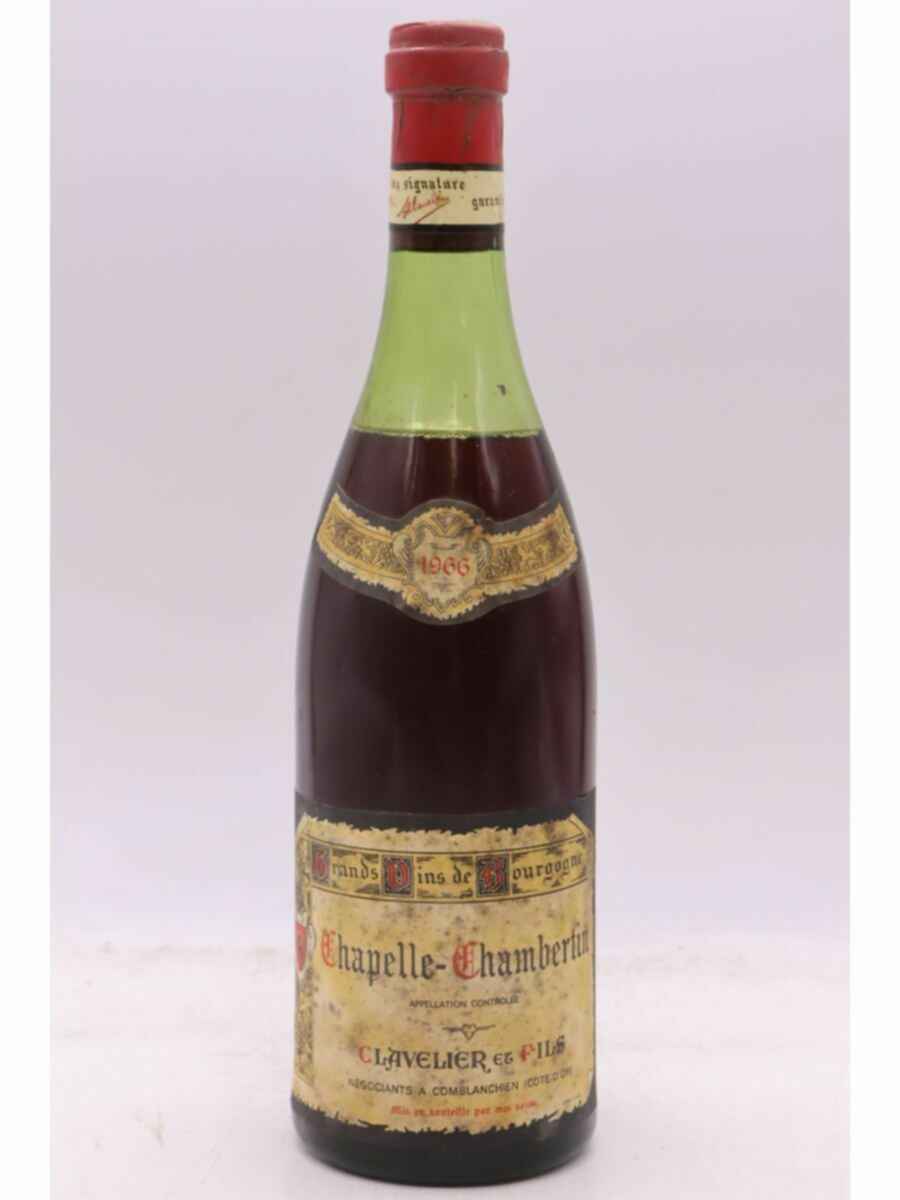 Clavelier Et Fils Chapelle Chambertin Grand Cru 1966