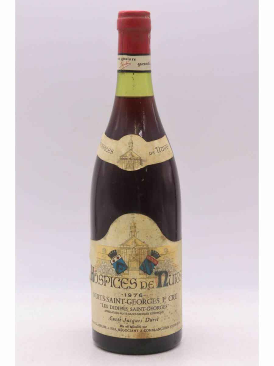 Clavelier Et Fils Hospices De Nuits Nuits Saint Georges 1er Cru Les Didiers Cuvee Jacques Duret 1976