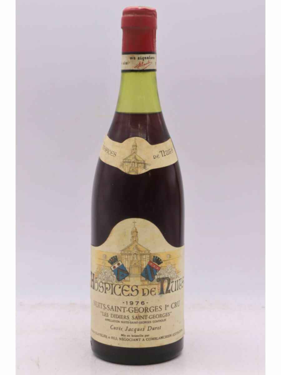 Clavelier Et Fils Hospices De Nuits Nuits Saint Georges 1er Cru Les Didiers Cuvee Jacques Duret 1976