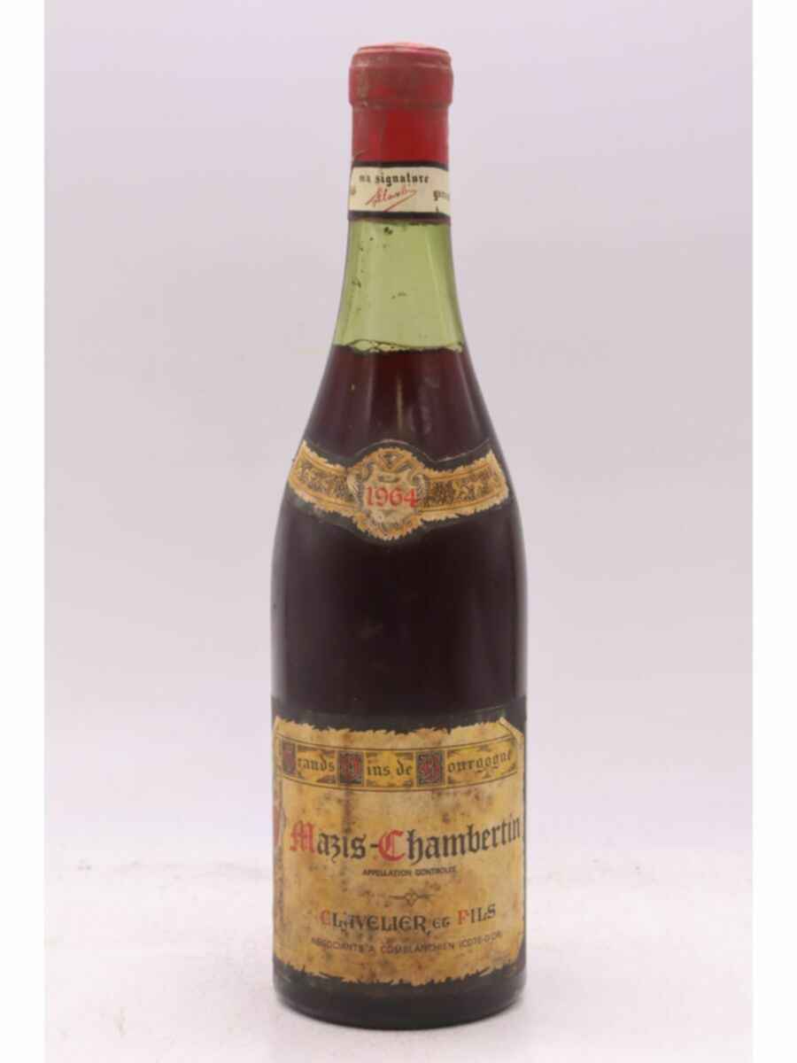 Clavelier Et Fils Mazis Chambertin Grand Cru 1964