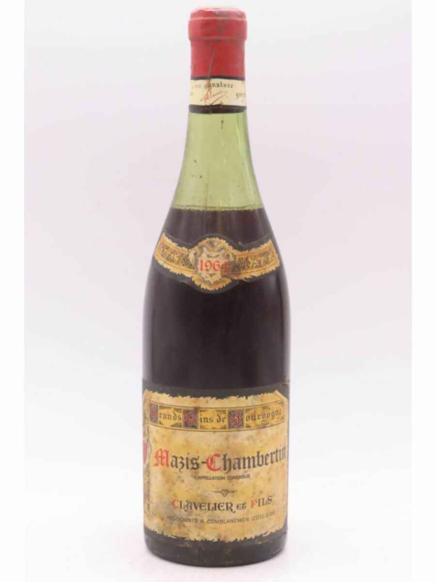 Clavelier Et Fils Mazis Chambertin Grand Cru 1964
