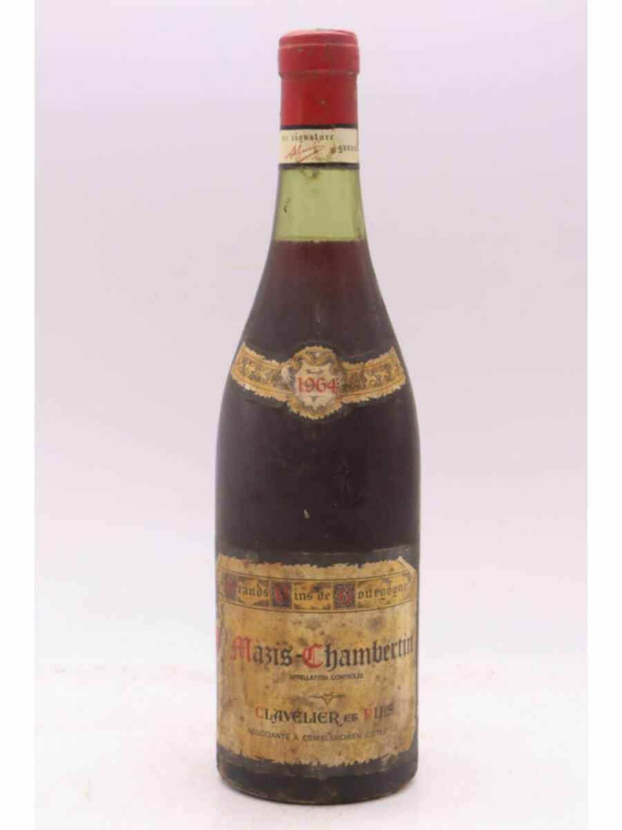Clavelier Et Fils Mazis Chambertin Grand Cru 1964