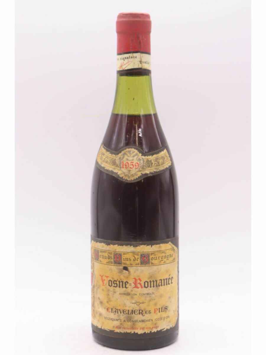 Clavelier Et Fils Vosne Romanee 1959