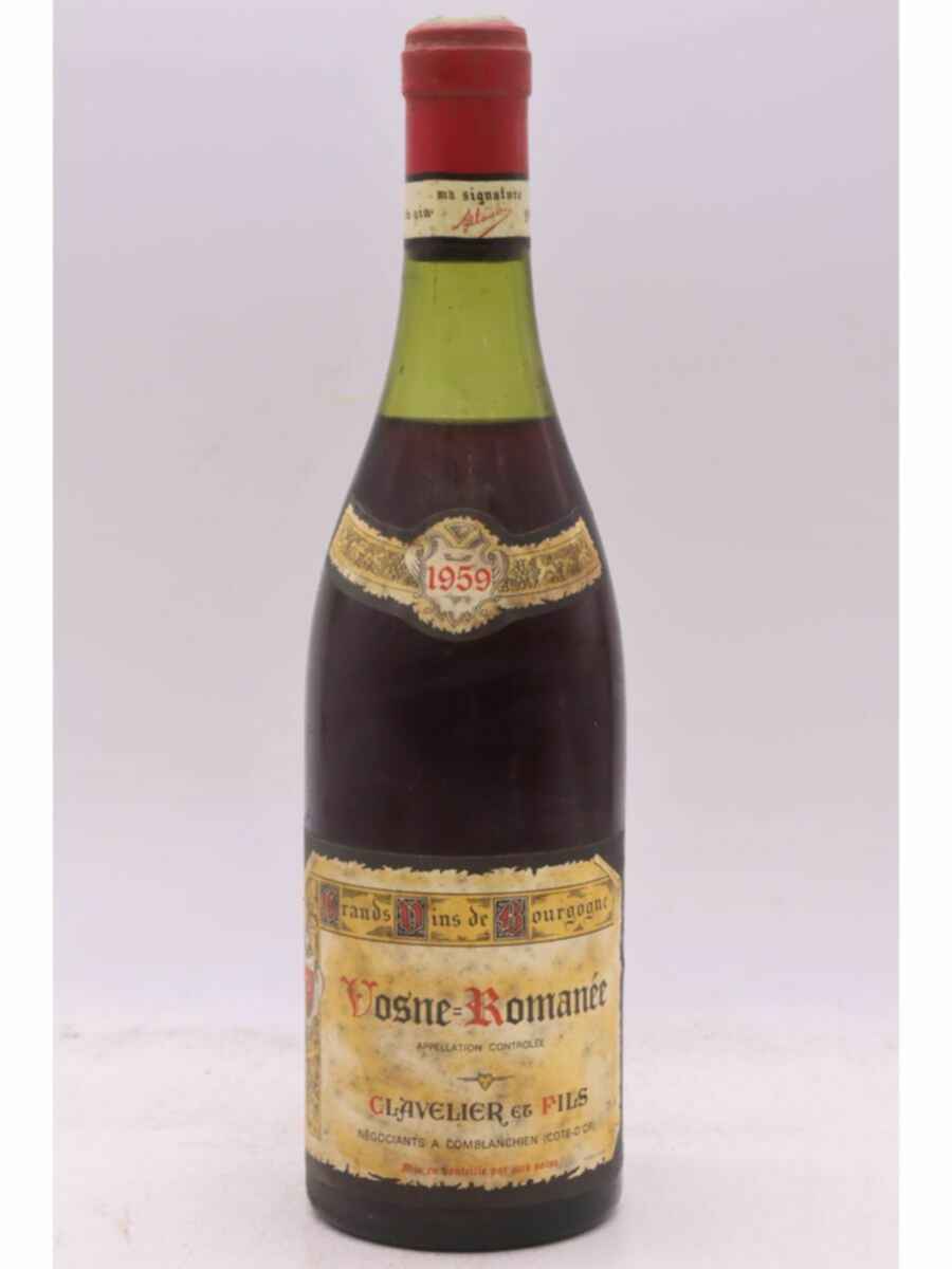 Clavelier Et Fils Vosne Romanee 1959