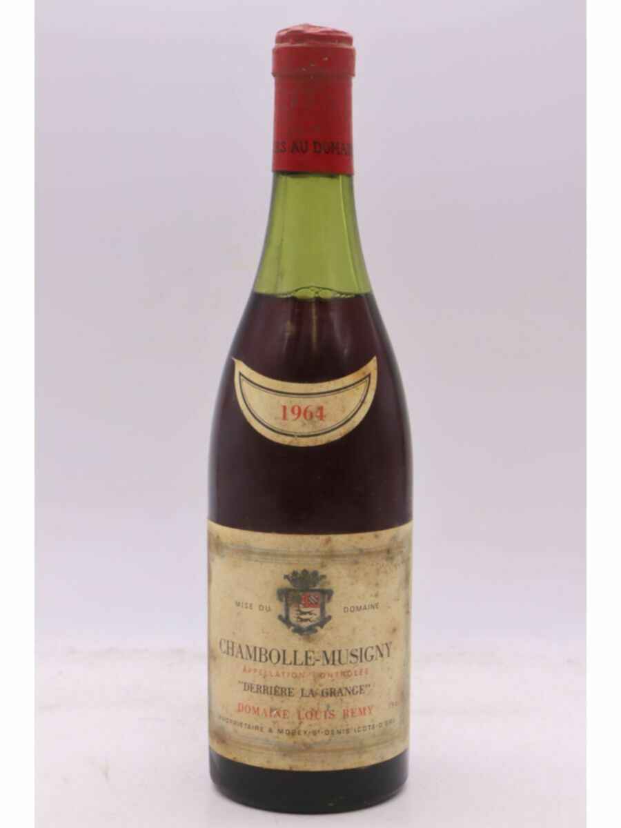 Louis Remy Chambolle Musigny Derriere La Grange 1er Cru 1964