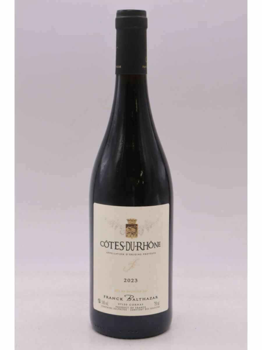 Franck Balthazar Cotes Du Rhône 2023