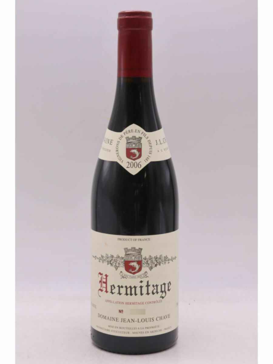 Jean Louis Chave Hermitage Rouge 2006