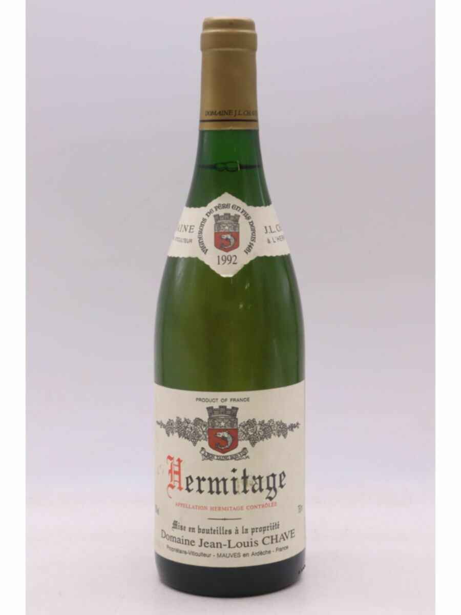 Jean Louis Chave Hermitage Blanc 1992
