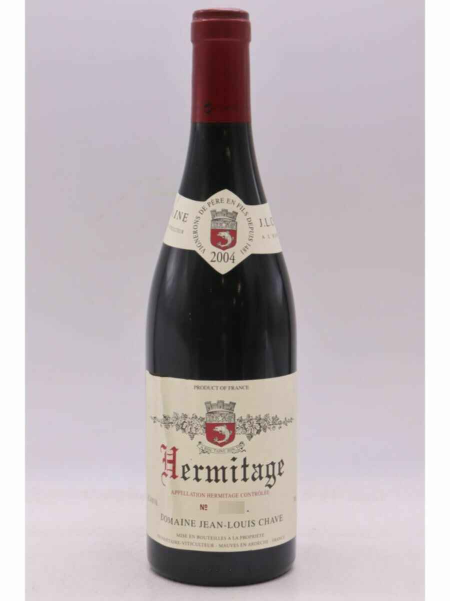 Jean Louis Chave Hermitage Rouge 2004