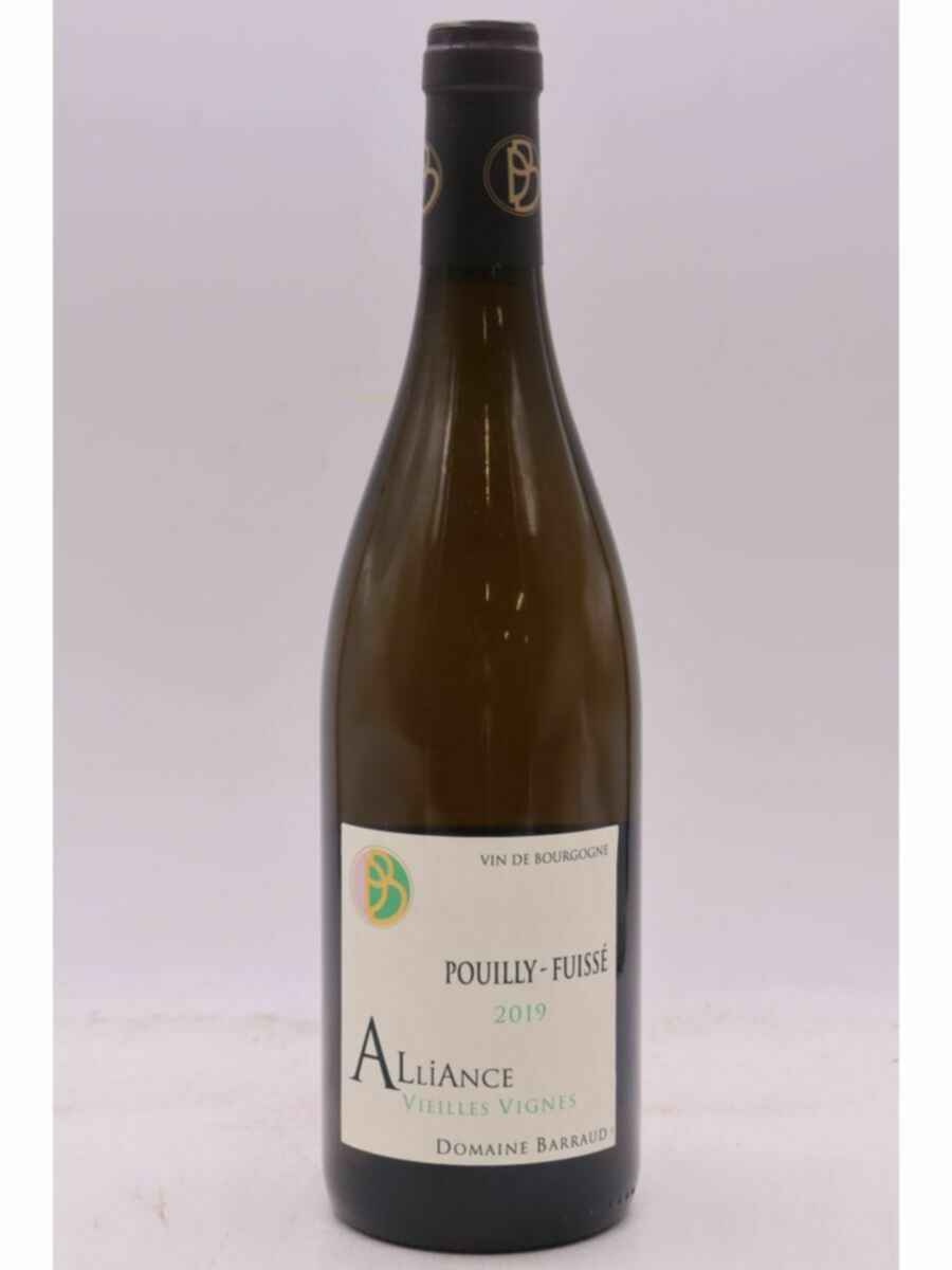 Daniel Barraud Pouilly Fuisse Alliance Vieilles Vignes 2019