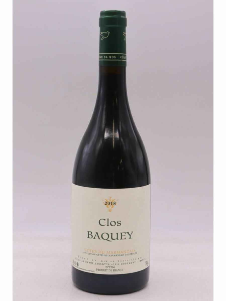Elian Da Ros Clos Bacquey 2018