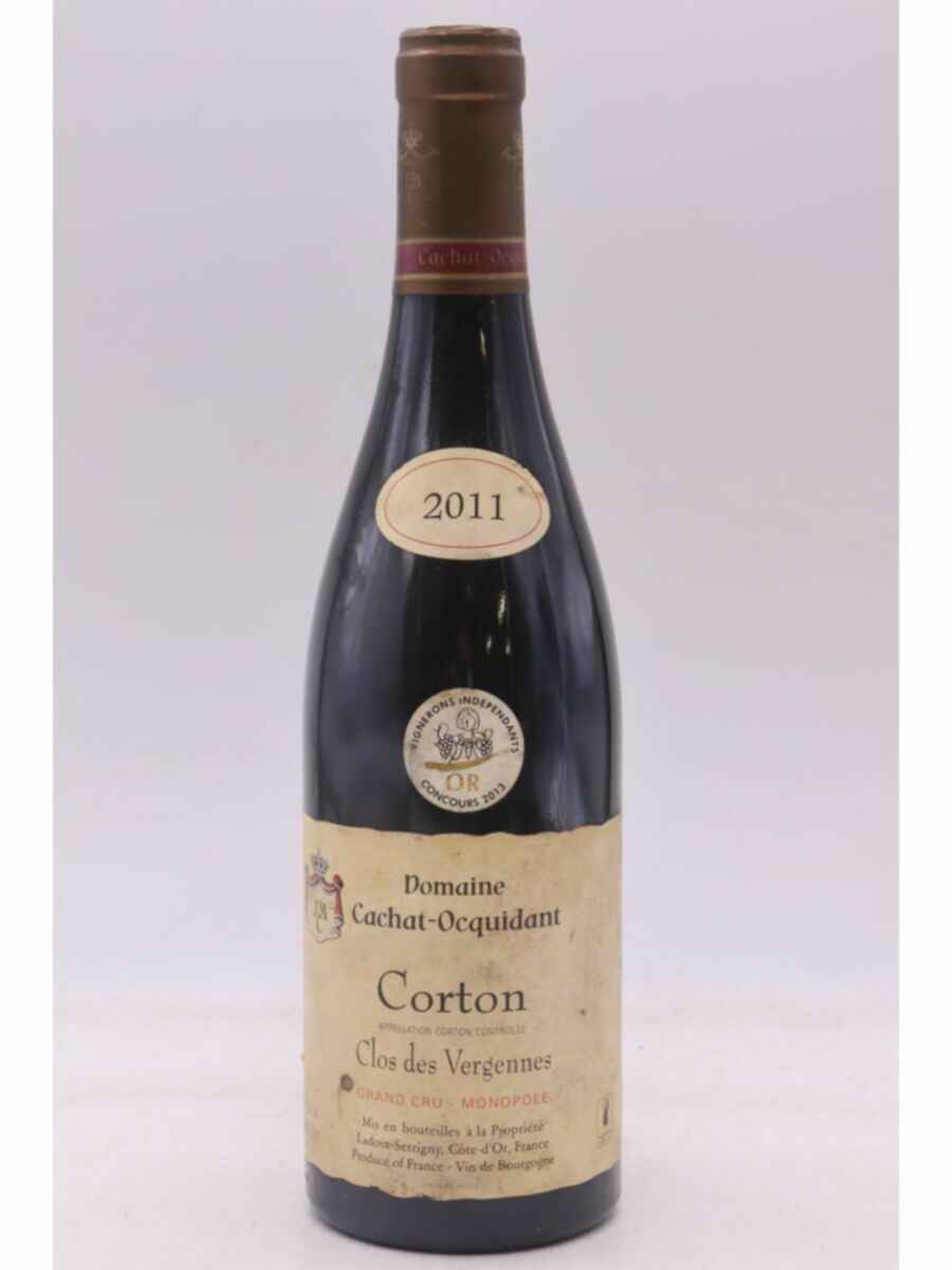 Cachat Ocquidant Corton Clos Des Vergennes Grand Cru 2011