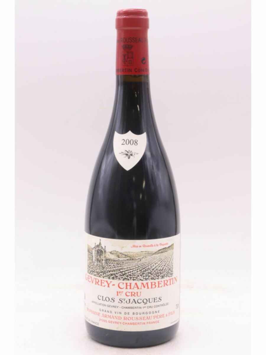 Armand Rousseau Gevrey Chambertin Clos Saint Jacques 1er Cru 2008