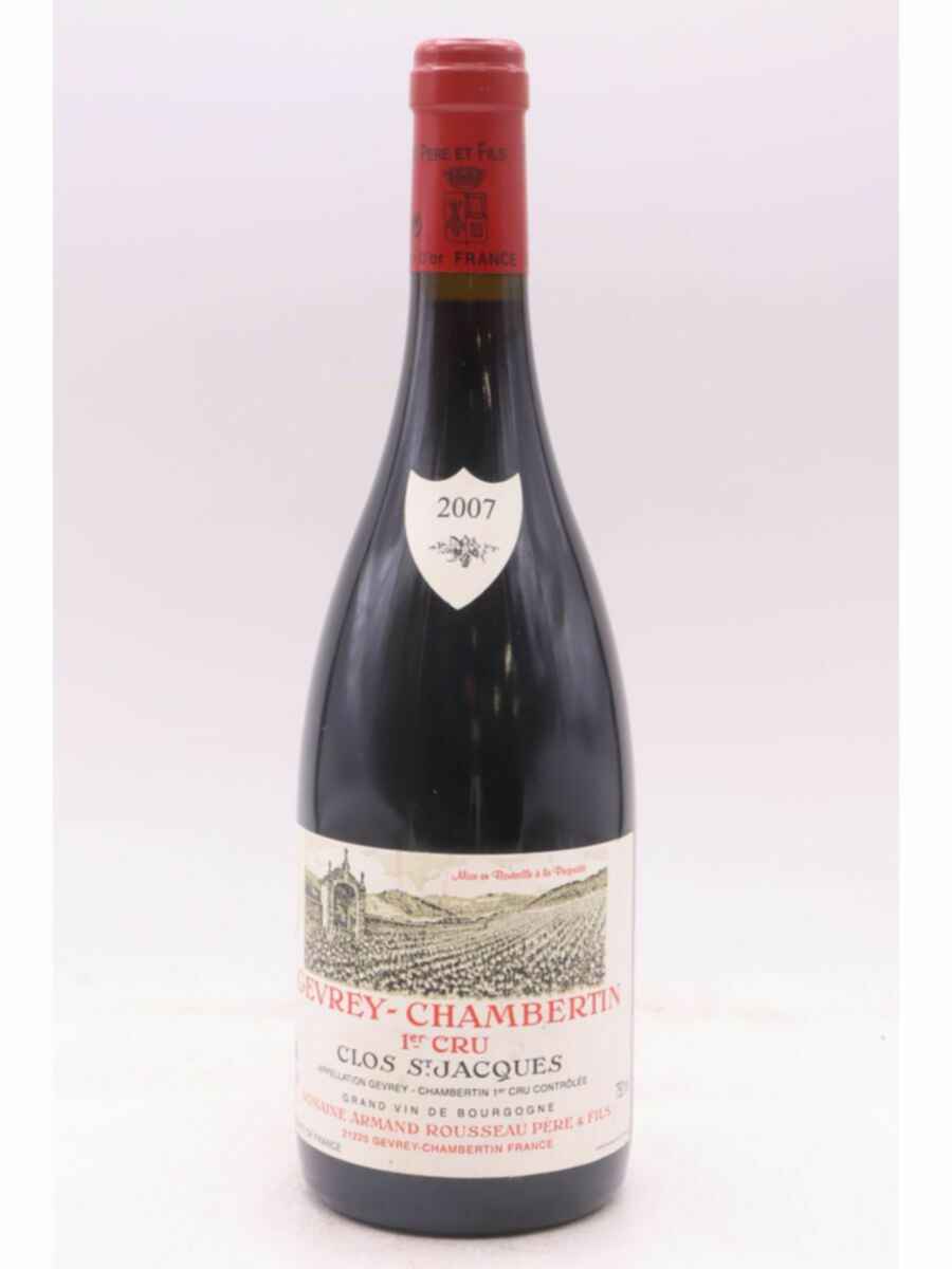 Armand Rousseau Gevrey Chambertin Clos Saint Jacques 1er Cru 2007